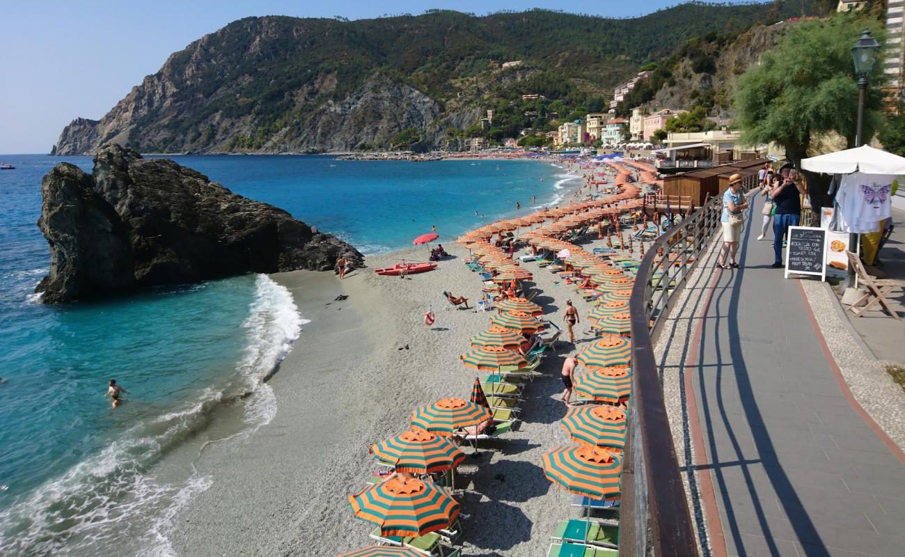 Photo de Spiaggia Moneglia avec sable brun de surface