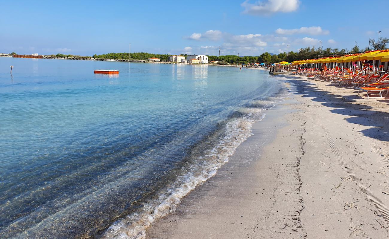 Photo de Spiaggia Di Domani avec sable brun de surface