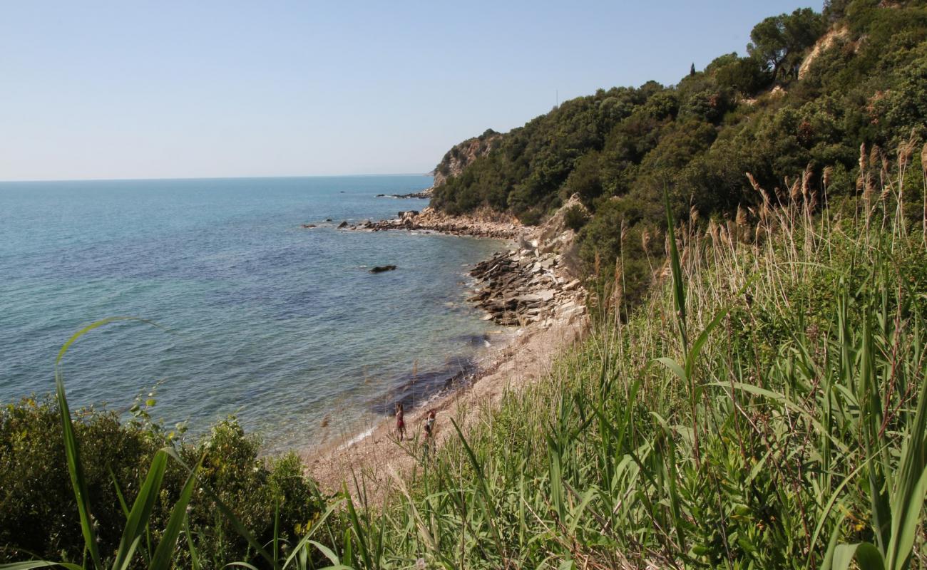Photo de Cannelle Beach avec terrain rocheux de surface