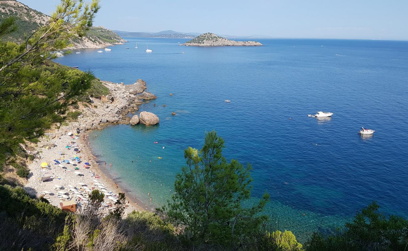 Photo de Spiaggia L'Acqua Dolce avec terrain rocheux de surface