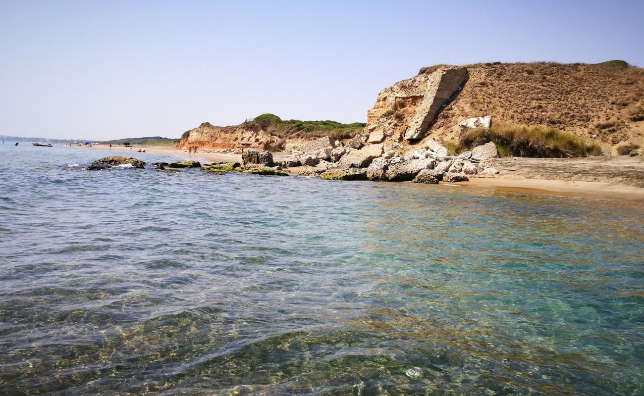 Photo de Vallone Carnevale avec sable brun de surface