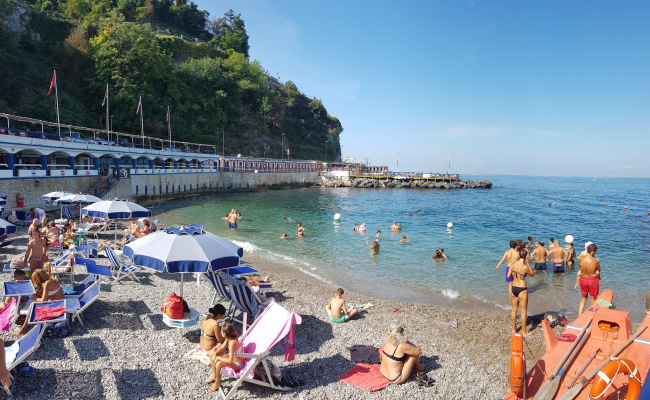 Photo de Lido Lo Scoglio avec caillou fin brun de surface