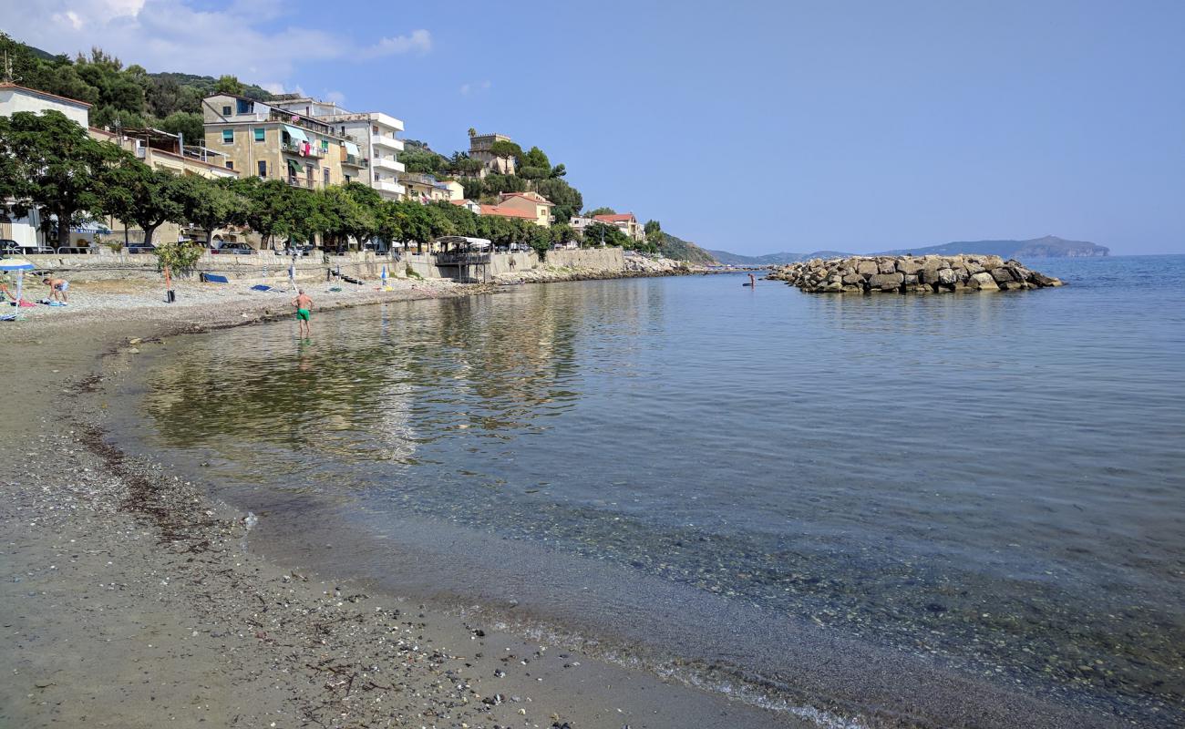 Photo de Annali beach avec sable gris de surface