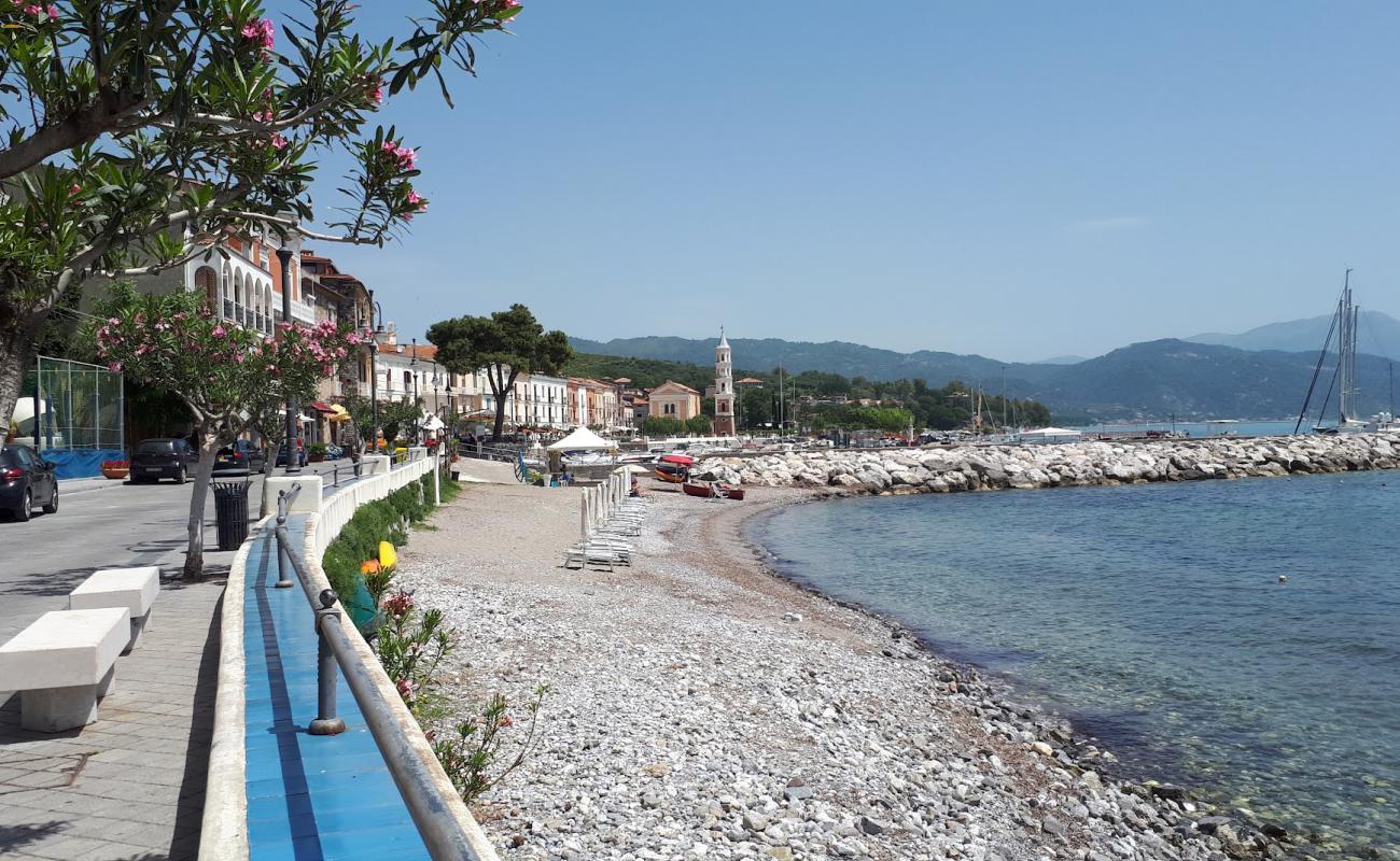 Photo de Port of Scario beach avec caillou gris de surface