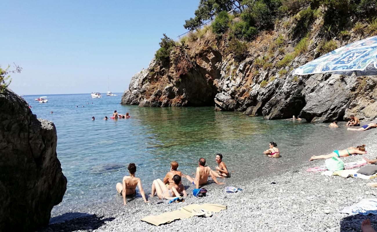 Photo de Spiaggia Cala del Citro avec galets gris de surface