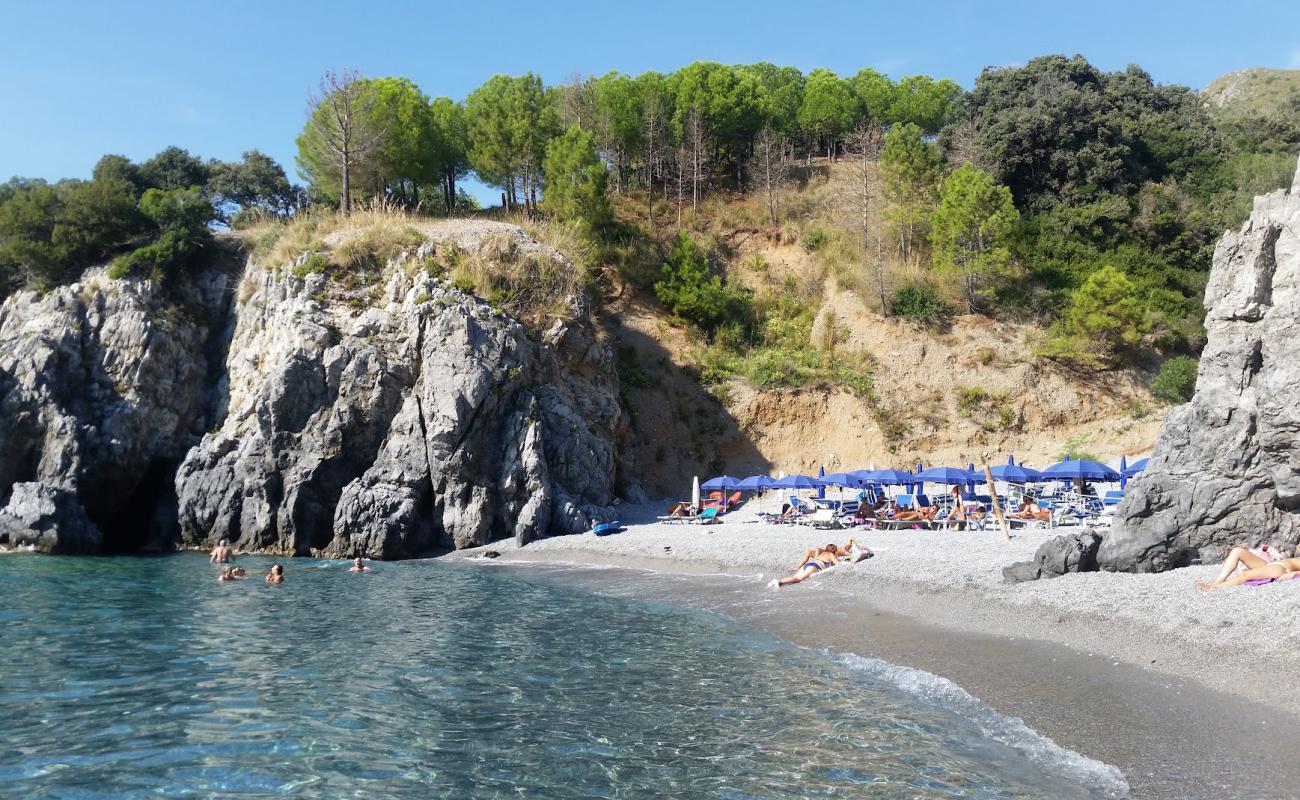 Photo de Spiaggia D' A Scala avec caillou fin gris de surface