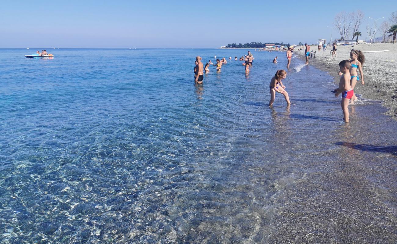 Photo de Nocera Scalo beach avec caillou fin gris de surface