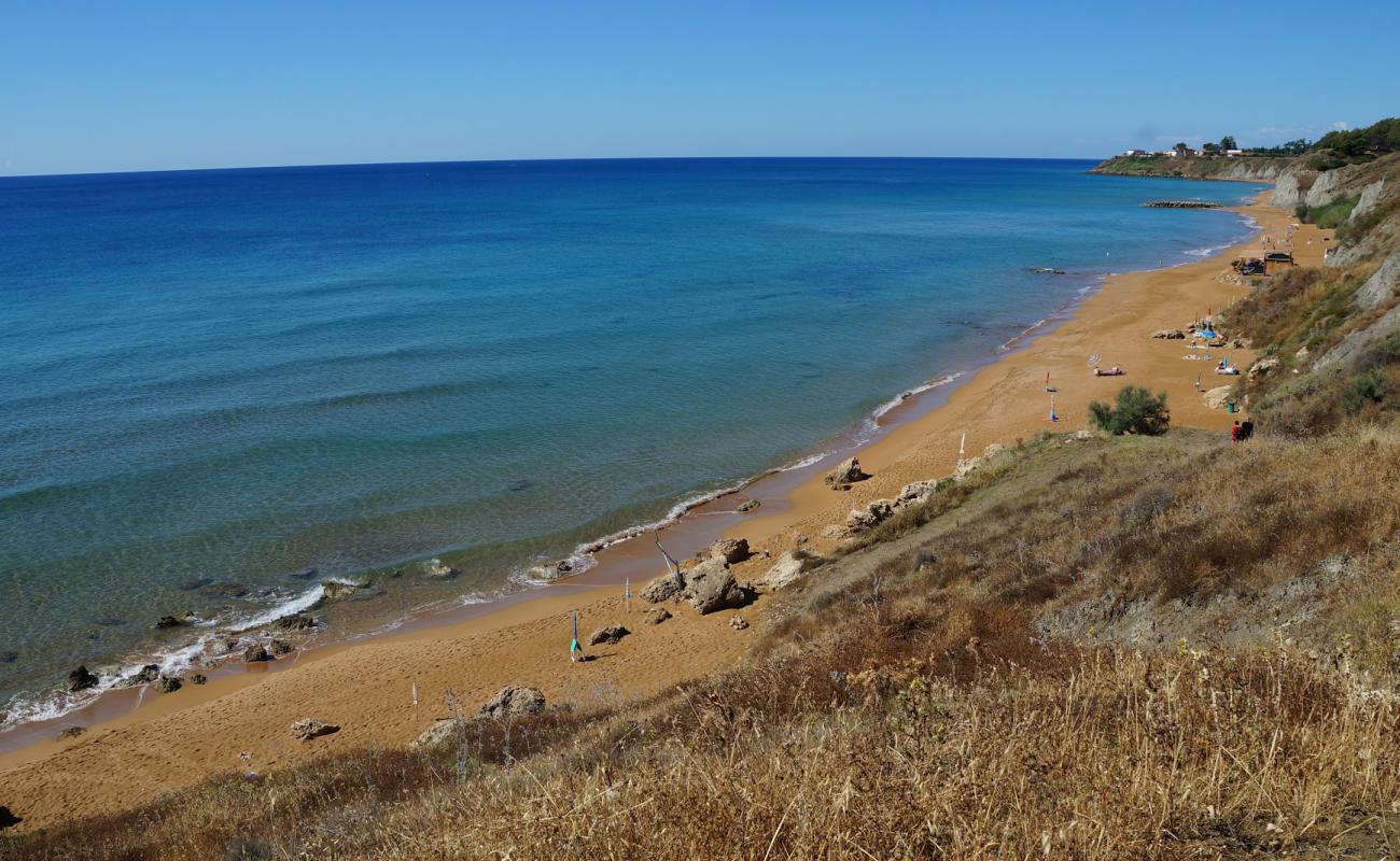 Photo de Santa Cristina beach II avec sable brun de surface