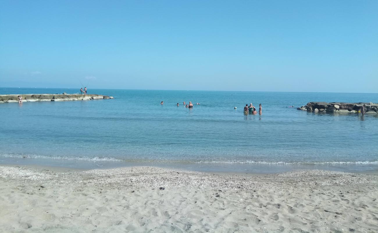 Photo de Margherita di Savoia III avec sable brun de surface