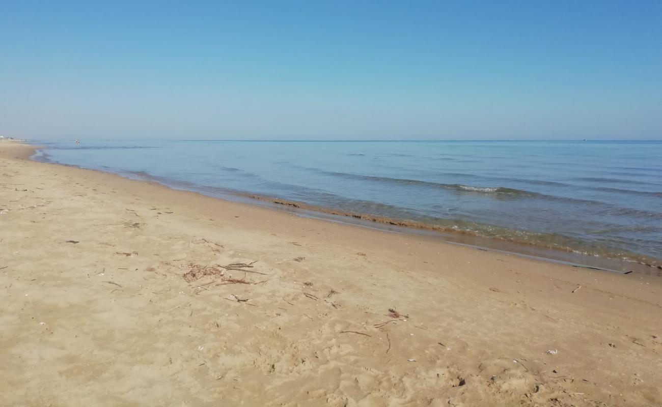 Photo de Spiaggia di Tammaricella avec sable brun de surface