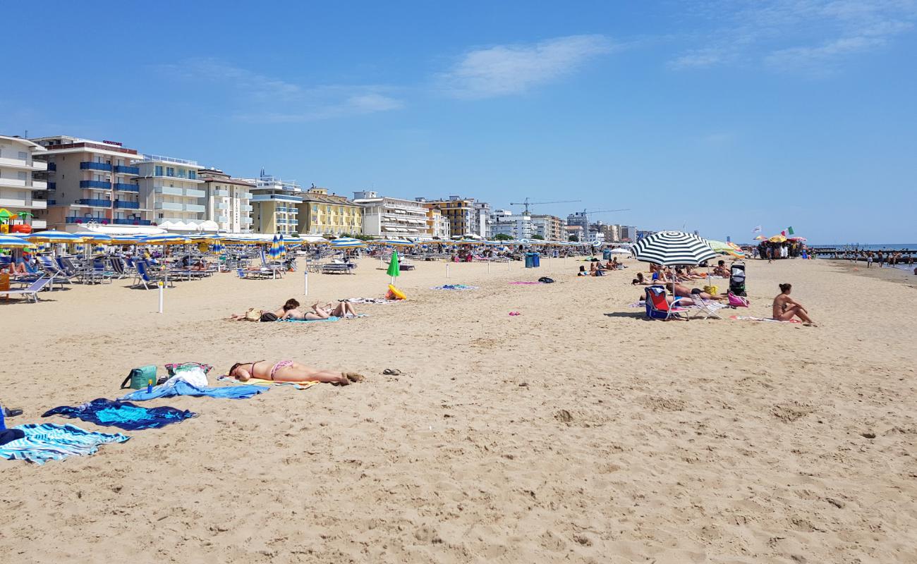 Photo de Venezia Spiaggia Blue Moon avec sable beige de surface