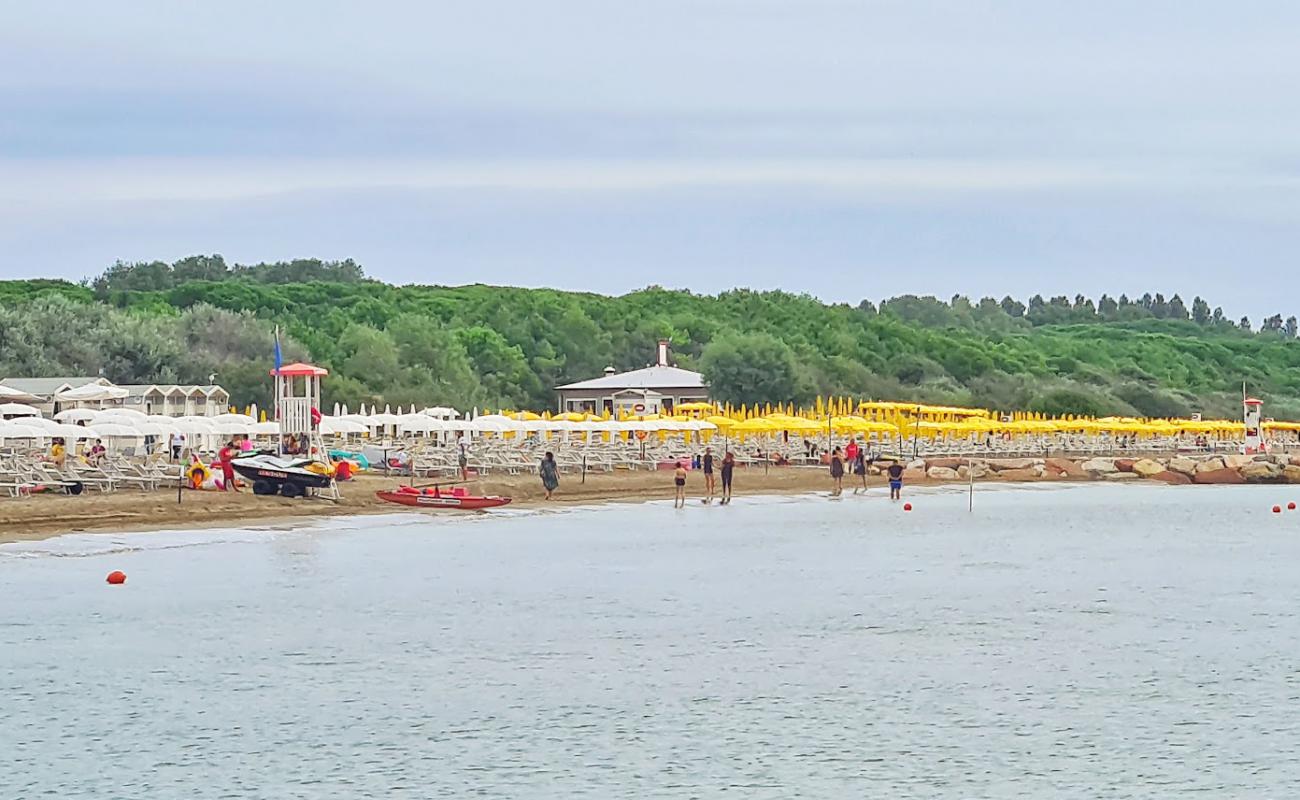 Photo de Plage d'Eraclea - bon endroit convivial pour les animaux de compagnie pour les vacances