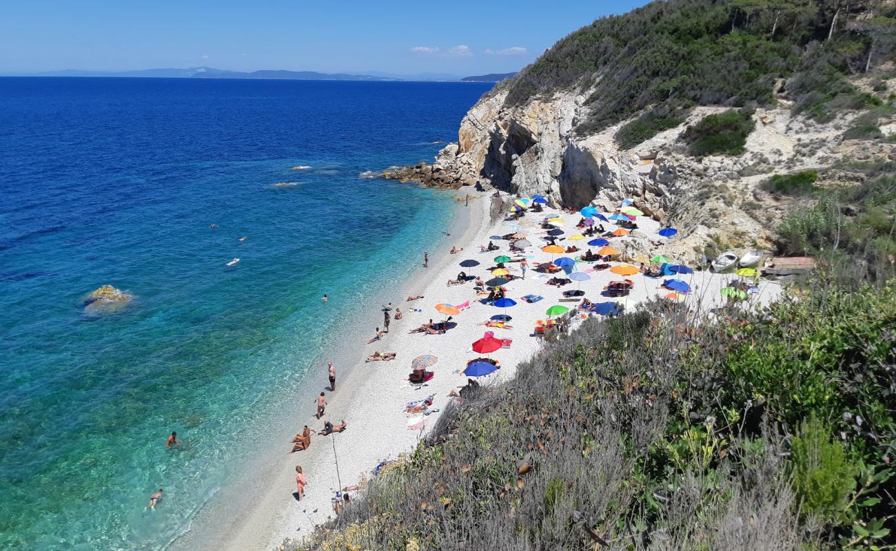 Photo de Spiaggia La Sorgente avec caillou fin blanc de surface