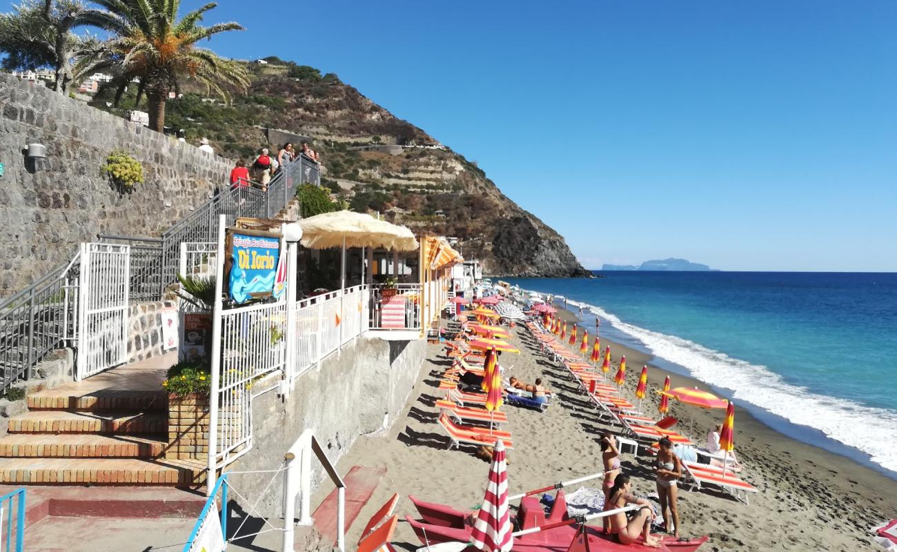 Photo de Plage de Maronti avec caillou fin gris de surface