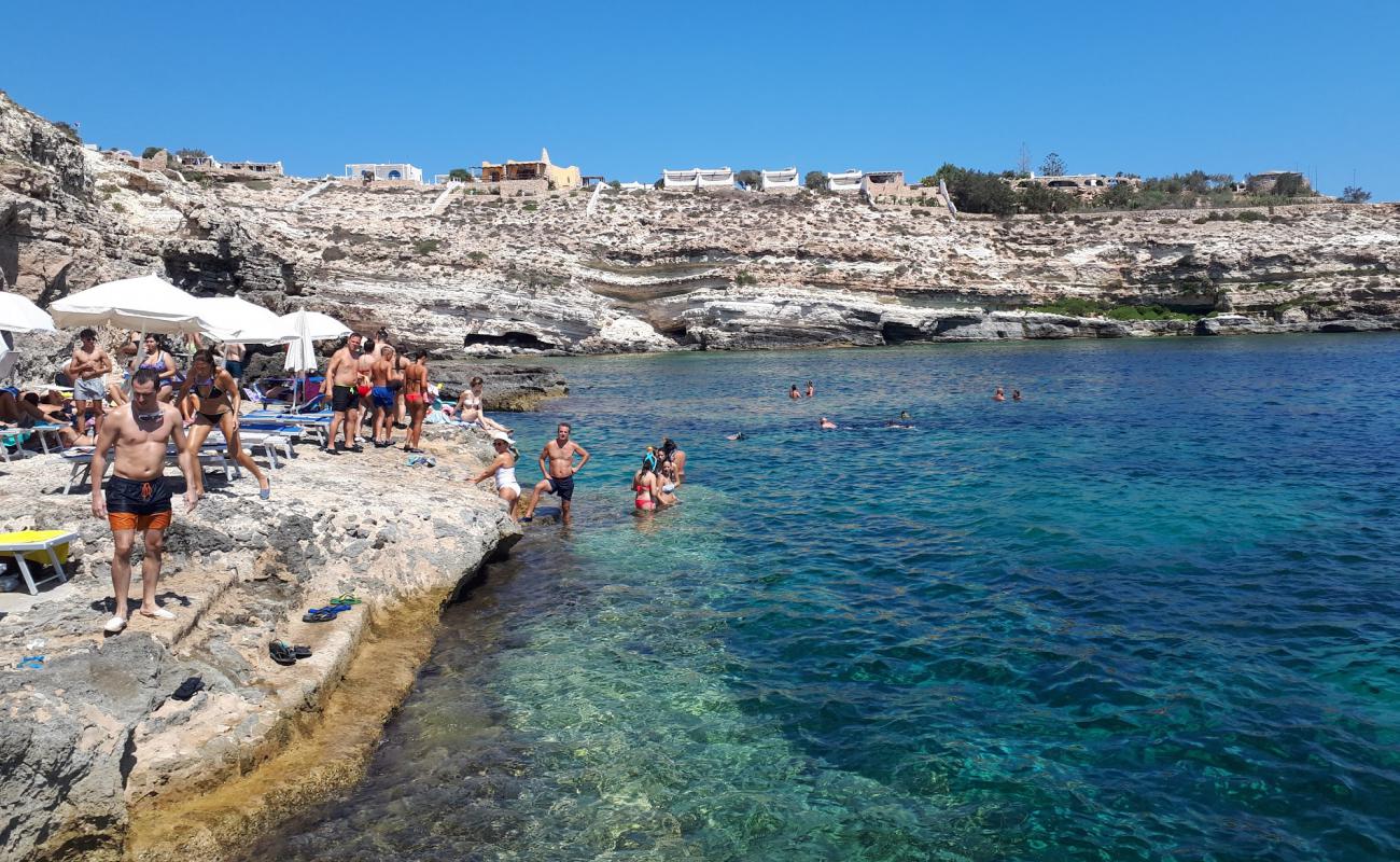 Photo de Cala Creta avec rocky shore de surface
