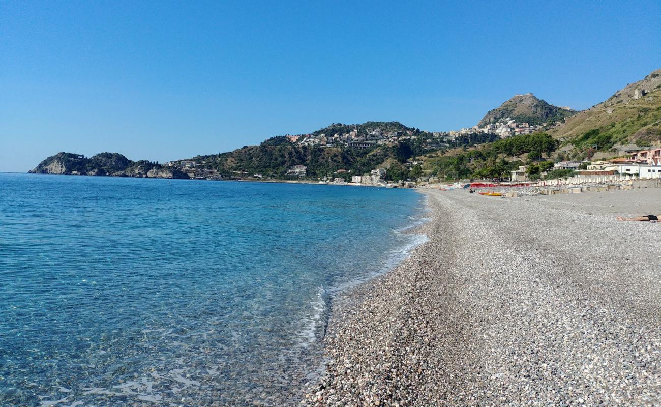 Photo de Spiaggia di Mazzeo avec caillou clair de surface