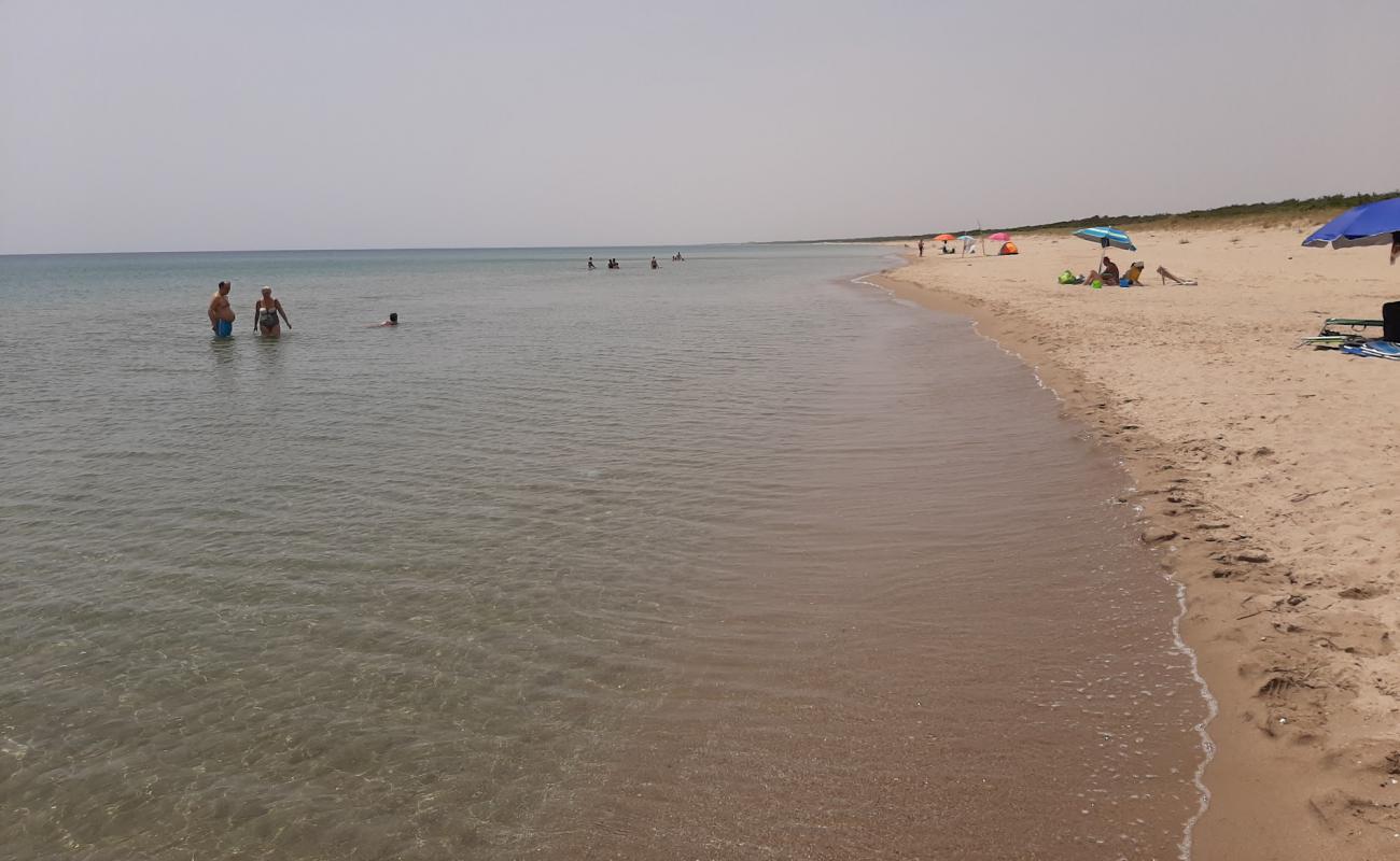 Photo de Pino Di Lenne beach avec sable brun de surface