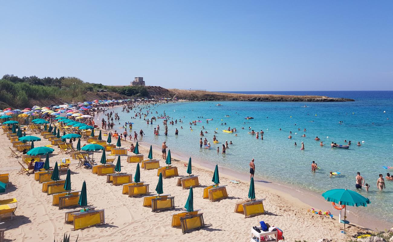 Photo de Plage de Canneto avec sable brun de surface