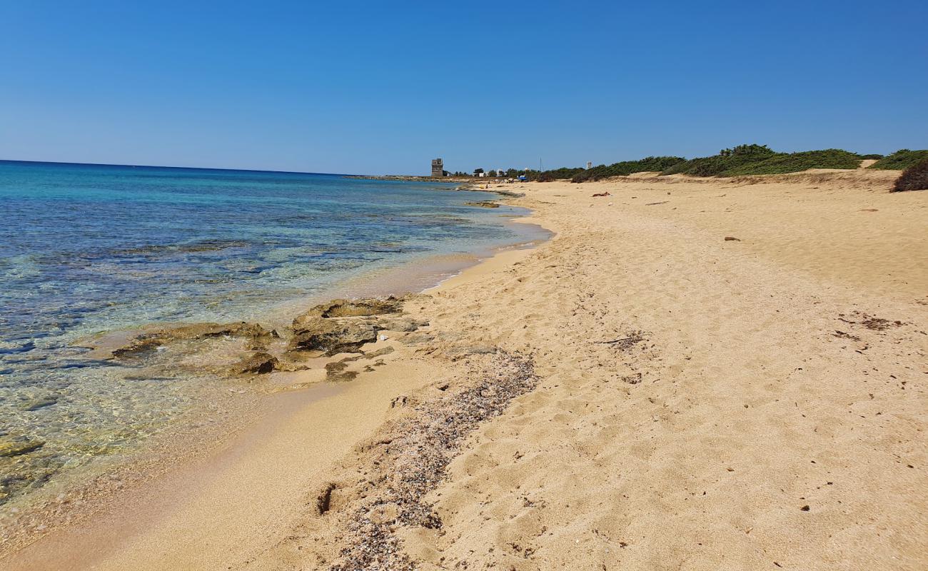 Photo de Spiaggia di Punta Cacata avec sable lumineux de surface