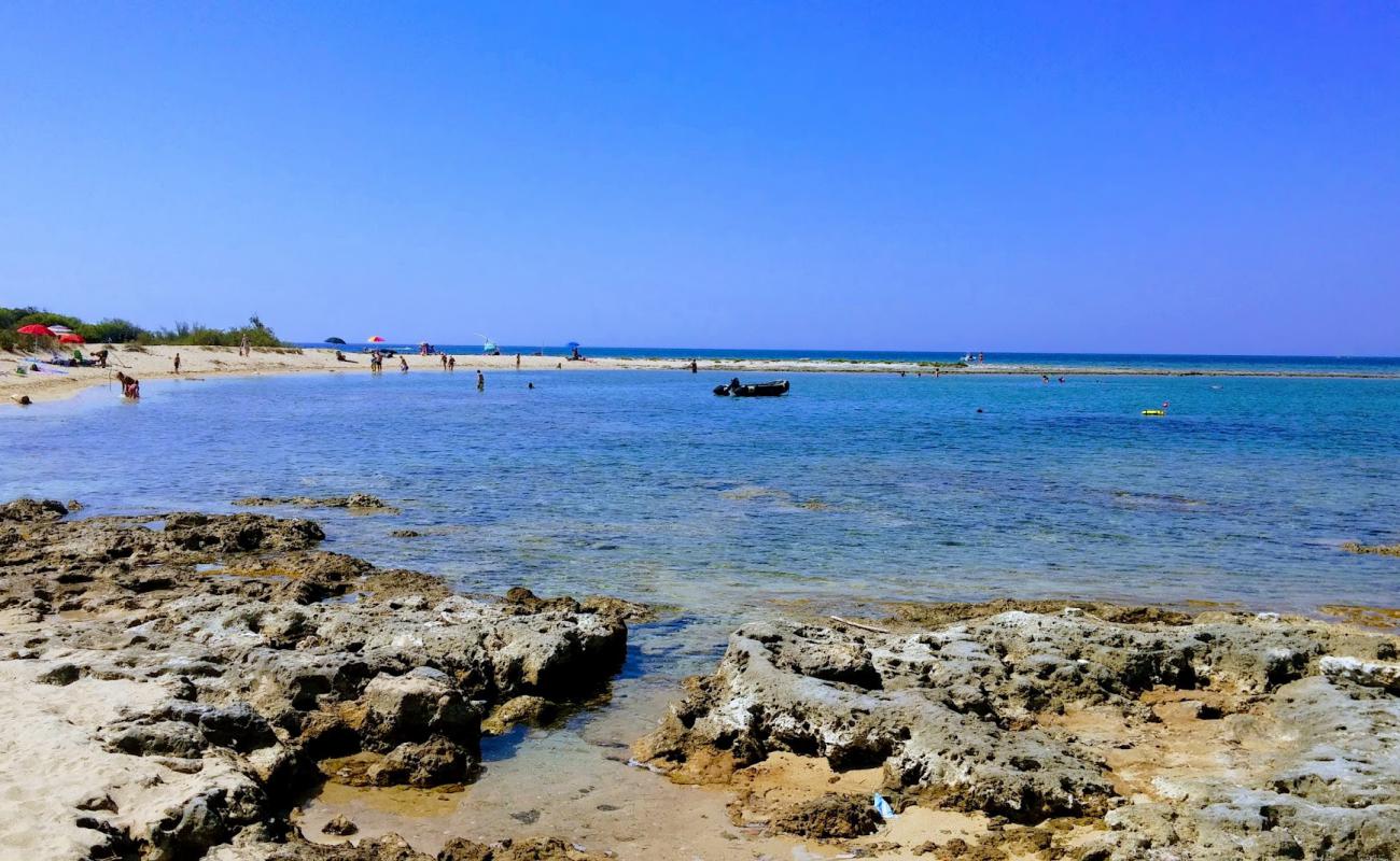 Photo de Scoglio il campo beach avec sable lumineux de surface