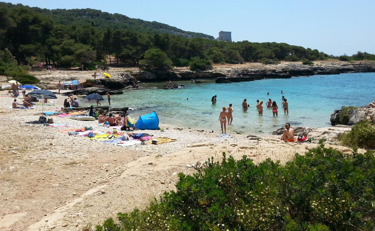 Photo de Spiaggia di Porto Selvaggio avec roches de surface