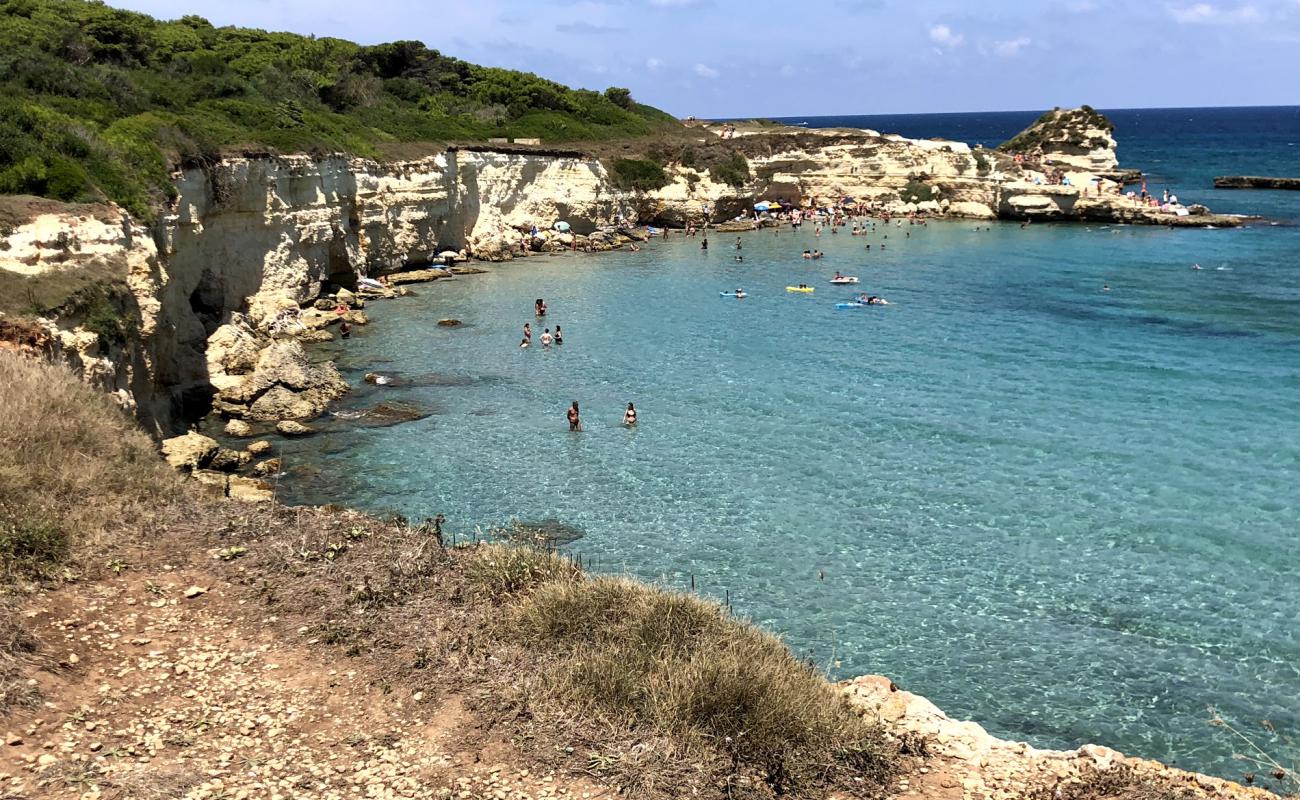 Photo de Spiaggia della Punticeddha avec sable lumineux de surface