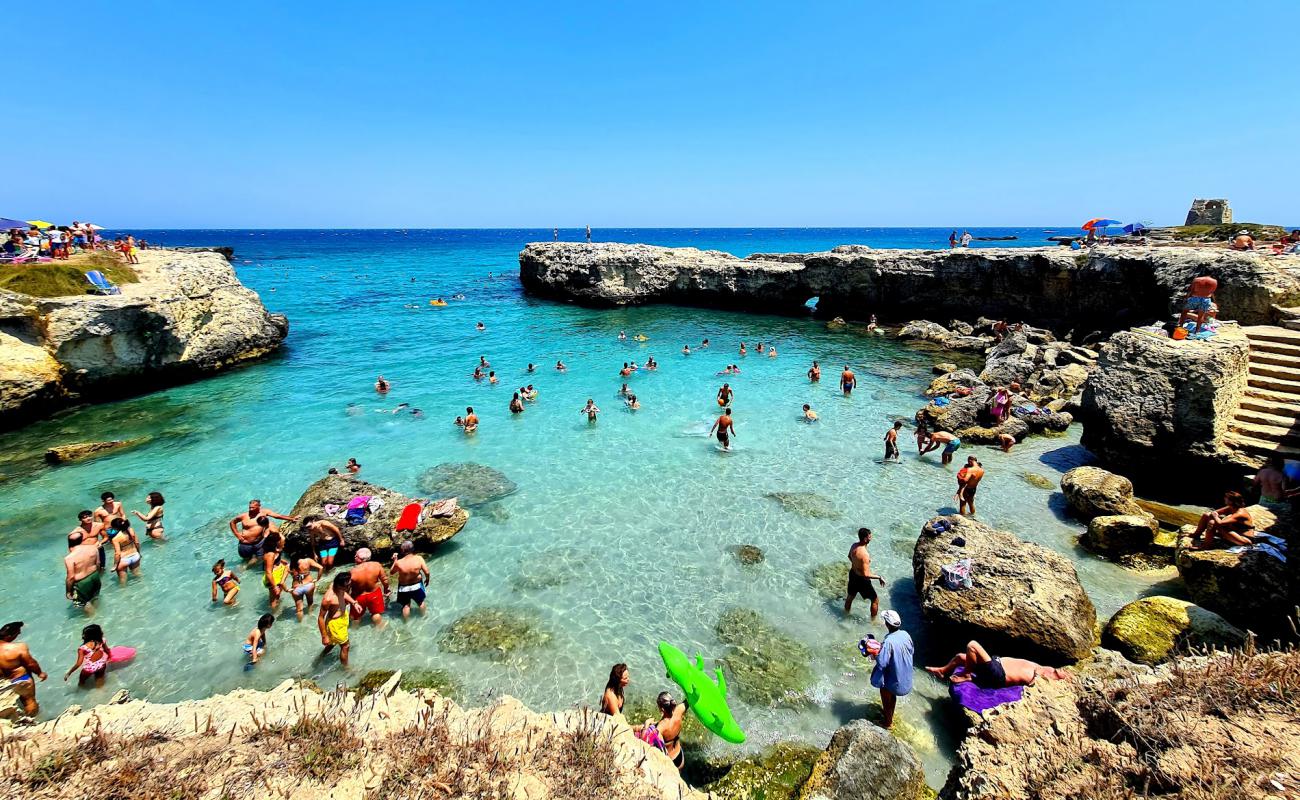 Photo de Spiaggia di Portulignu avec roches de surface