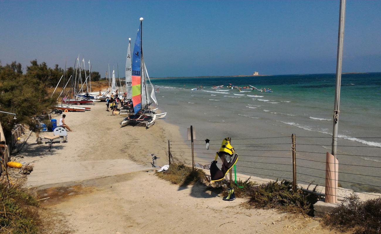 Photo de Posticeddu beach II avec sable lumineux de surface