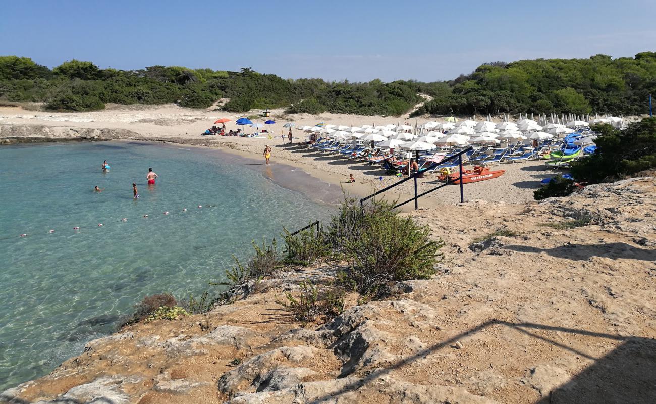 Photo de Spiaggia di Lamaforca avec sable beige de surface