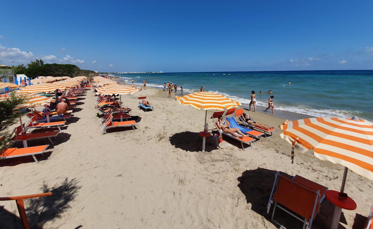 Photo de Camping Le Dune beach avec sable beige de surface