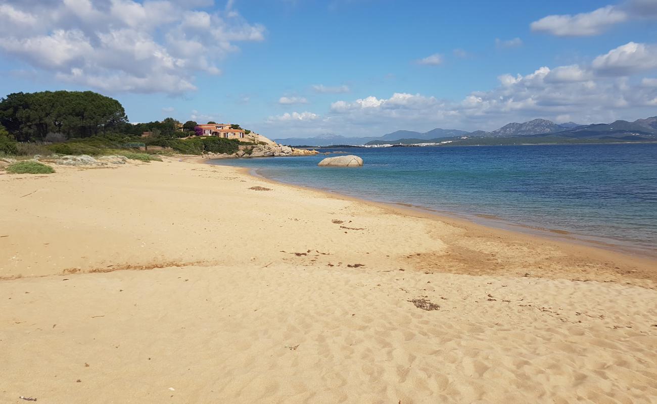 Photo de Spiaggia di Punta Tronfino avec sable beige de surface