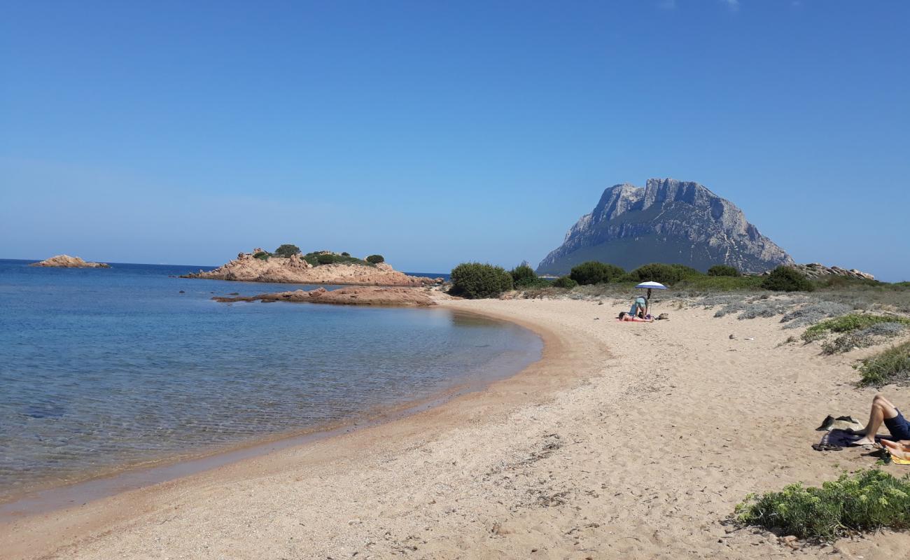 Photo de Spiaggia di Punta La Greca avec sable noir & galets de surface