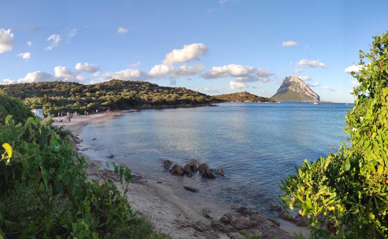 Photo de San Paolo beach avec sable brun de surface