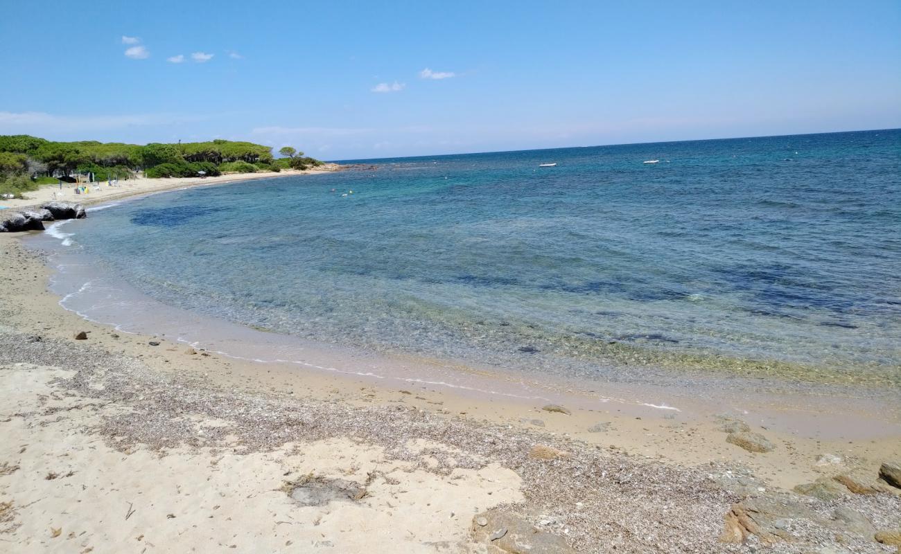 Photo de Baia Sant'Anna avec sable beige de surface