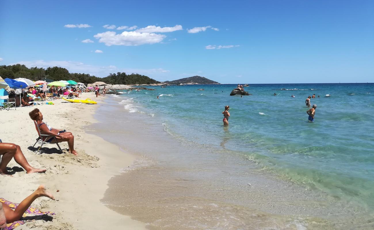 Photo de Spiaggia di Musculedda avec sable lumineux de surface