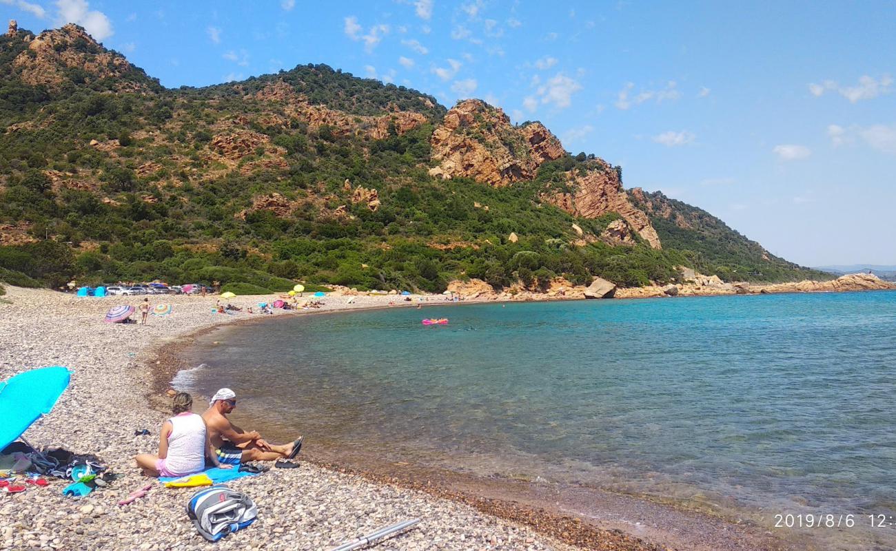 Photo de Spiaggia La Spiaggetta avec sable beige & galets de surface