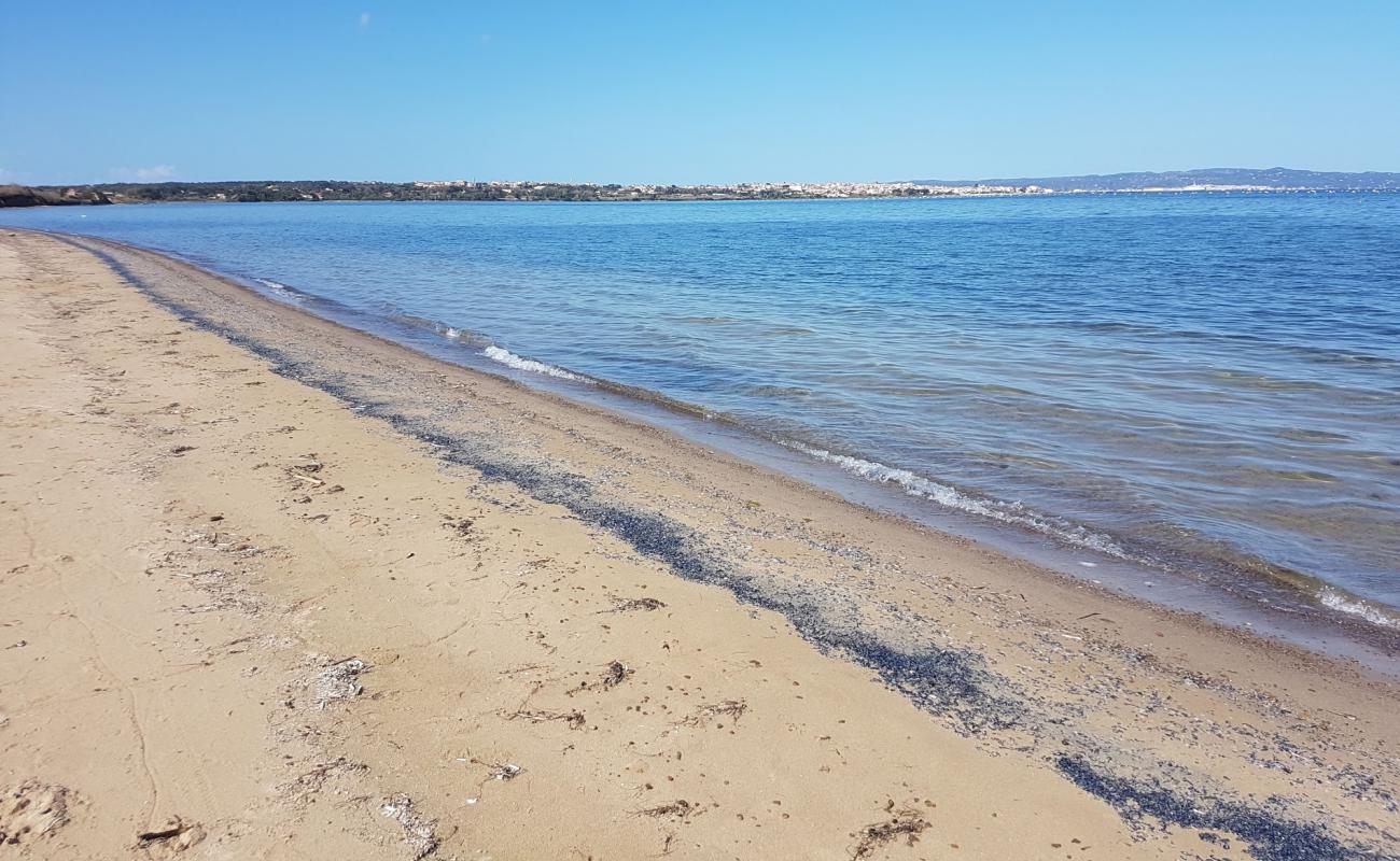 Photo de Cussorgia beach avec sable fin et lumineux de surface