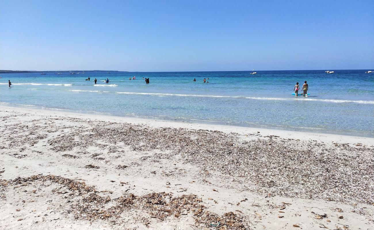 Photo de Spiaggia Di Putzu Idu avec sable fin blanc de surface