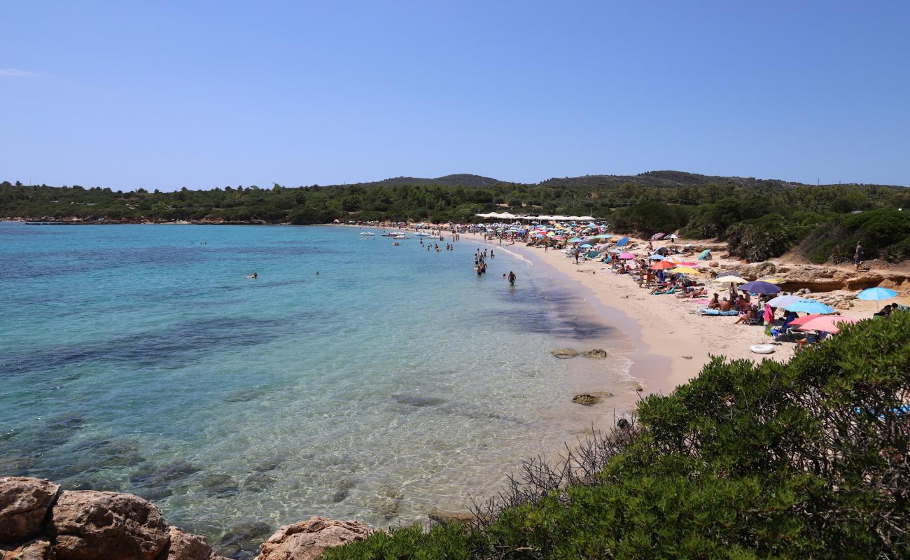 Photo de Plage de Lazzaretto avec sable lumineux de surface