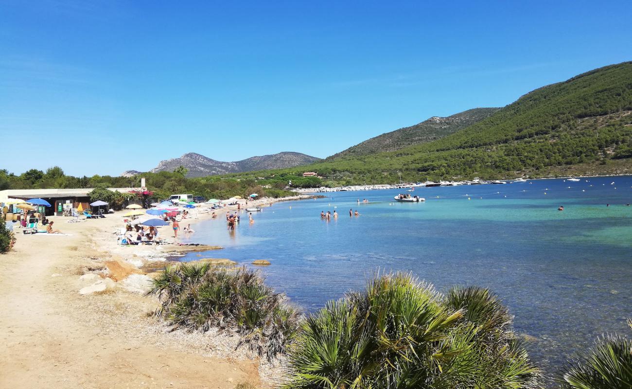 Photo de Tramariglio beach avec sable lumineux de surface