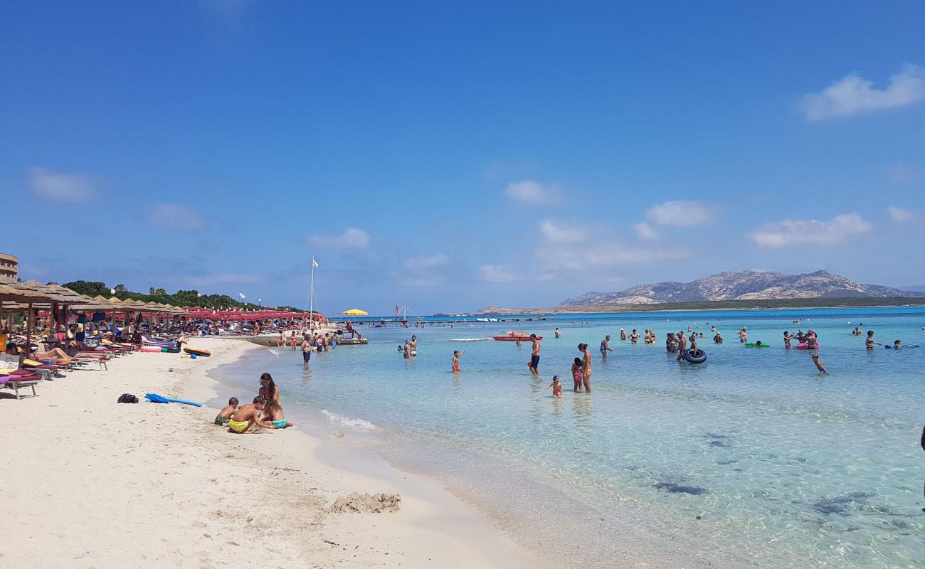 Photo de Plage Gabbiano avec sable lumineux de surface