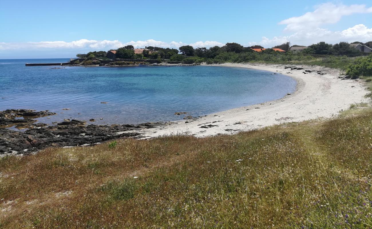Photo de Tamerici Beach avec sable gris & galets de surface