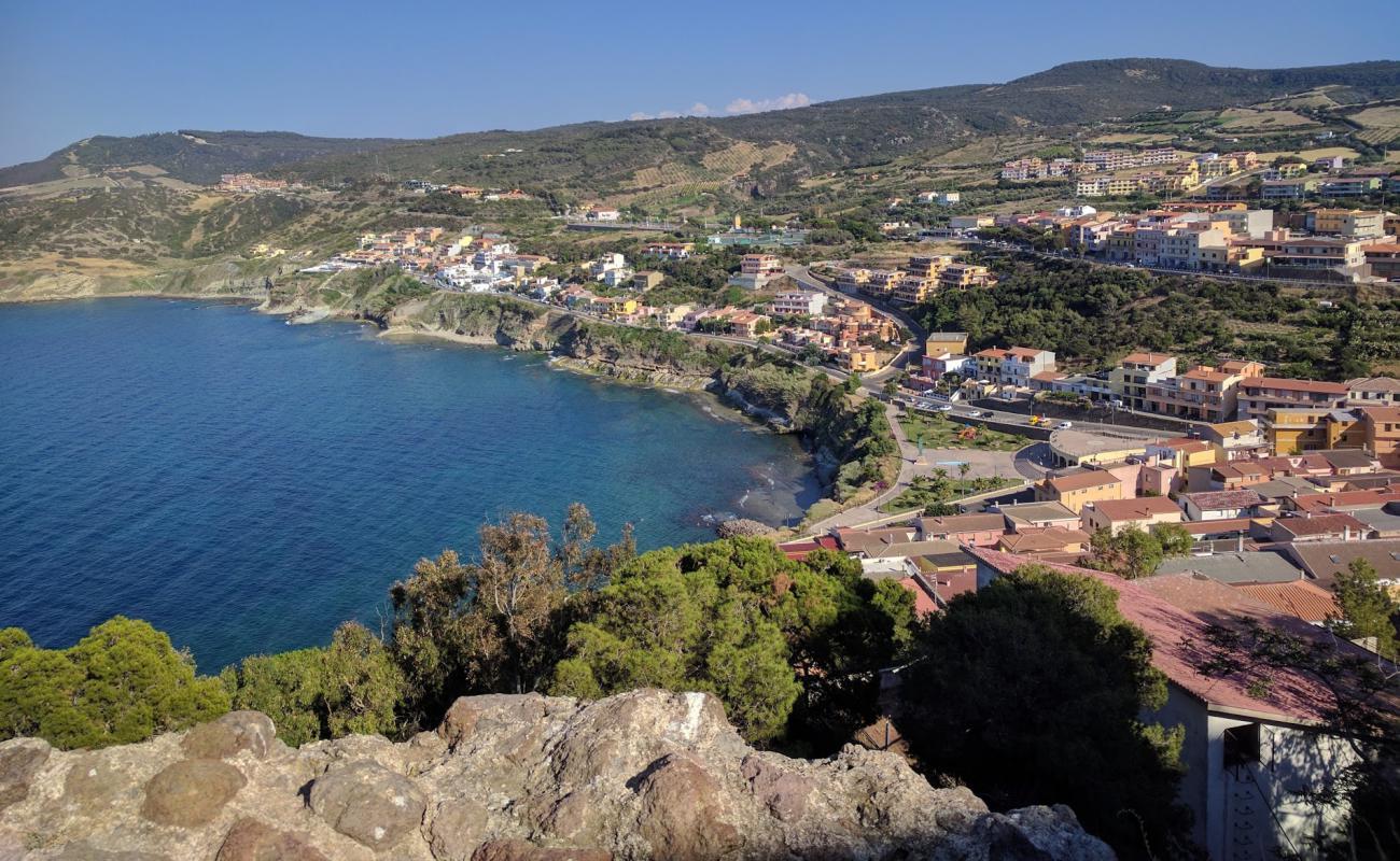 Photo de Spiaggia La Vignaccia avec terrain rocheux de surface