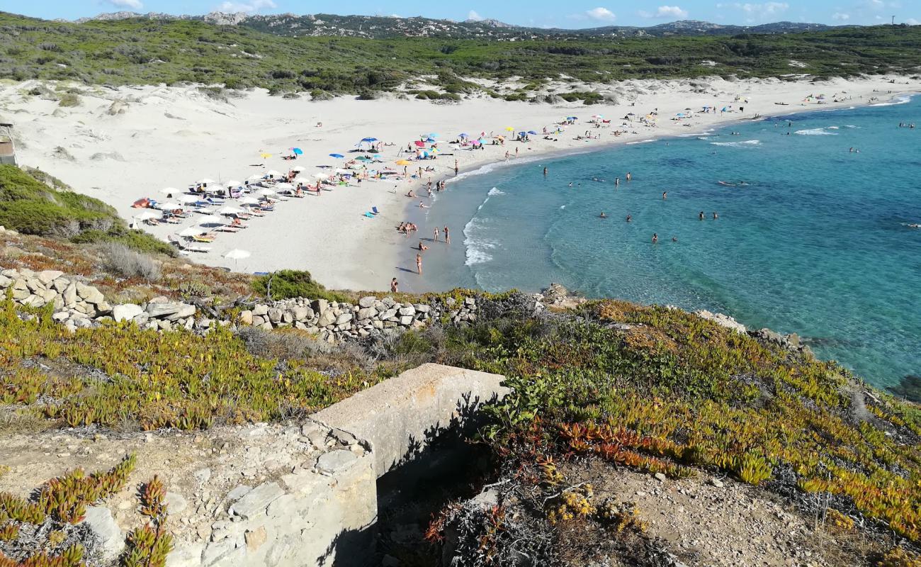 Photo de Spiaggia La Liccia avec sable lumineux de surface