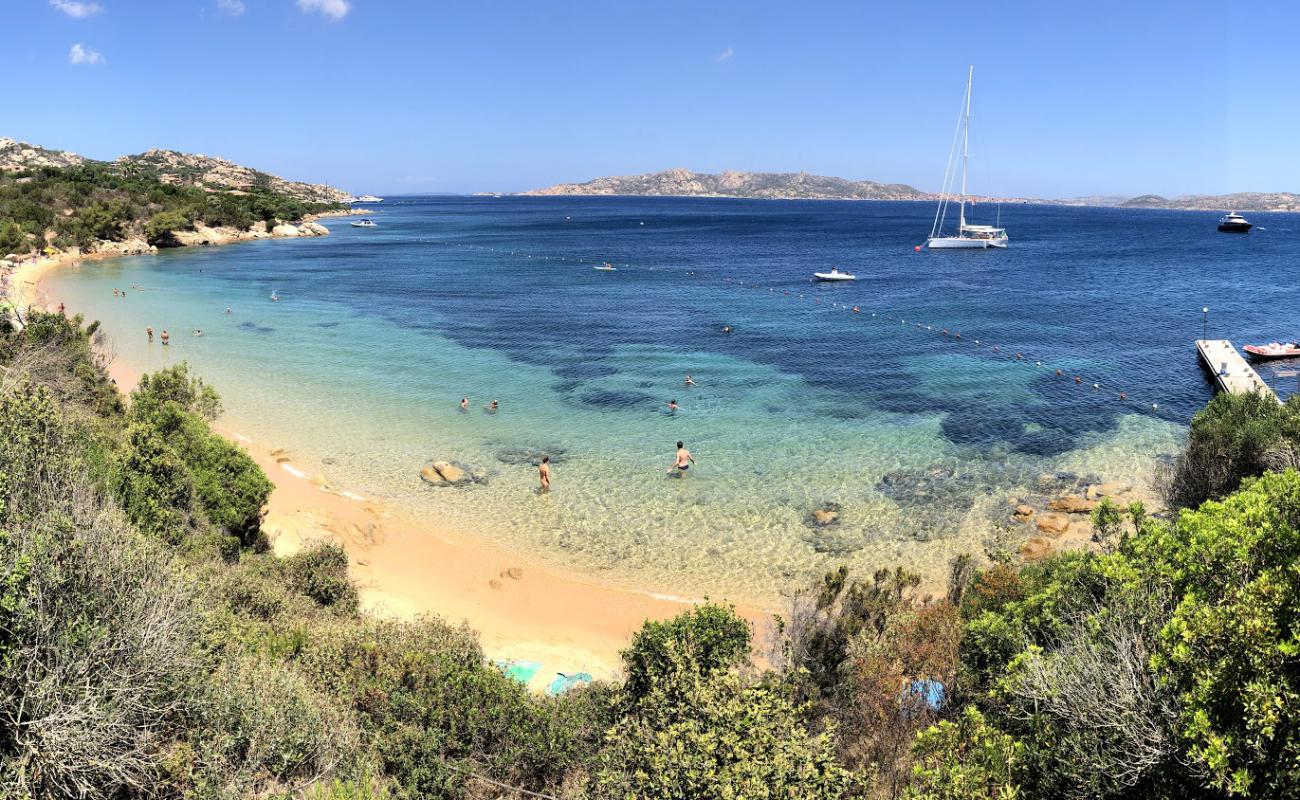 Photo de Spiaggia di Nelson avec sable brun de surface