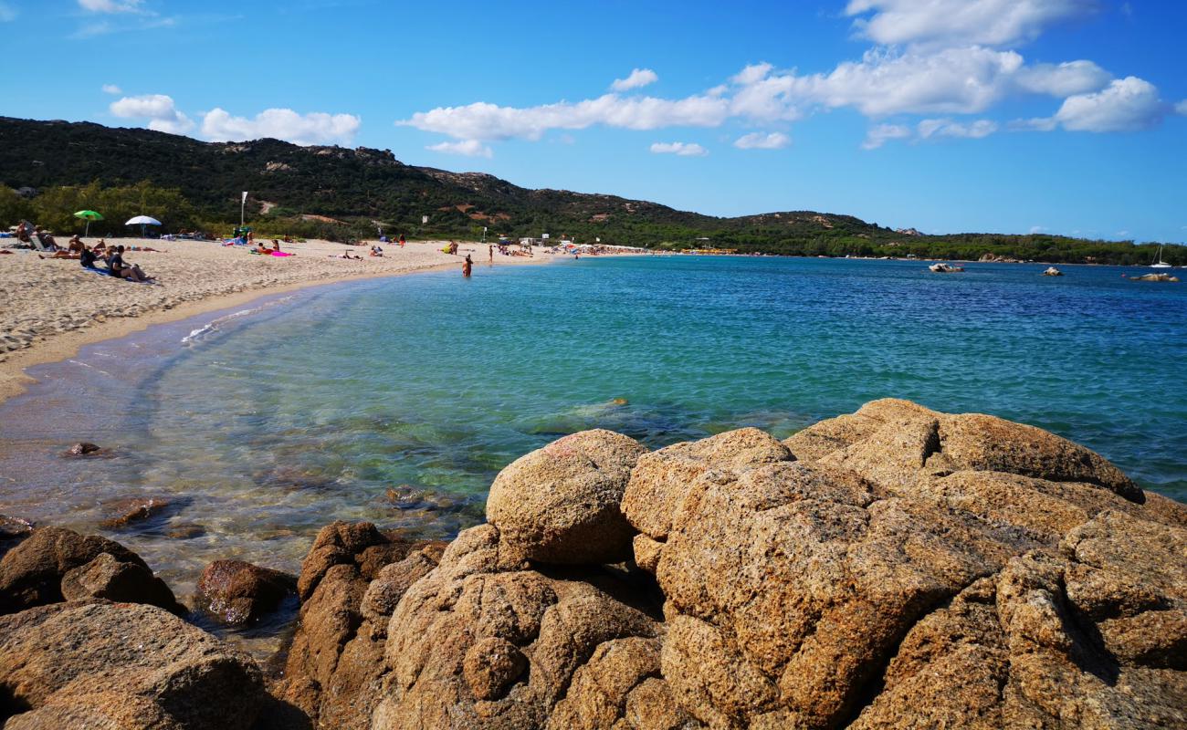 Photo de Plage de Mannena avec caillou fin clair de surface