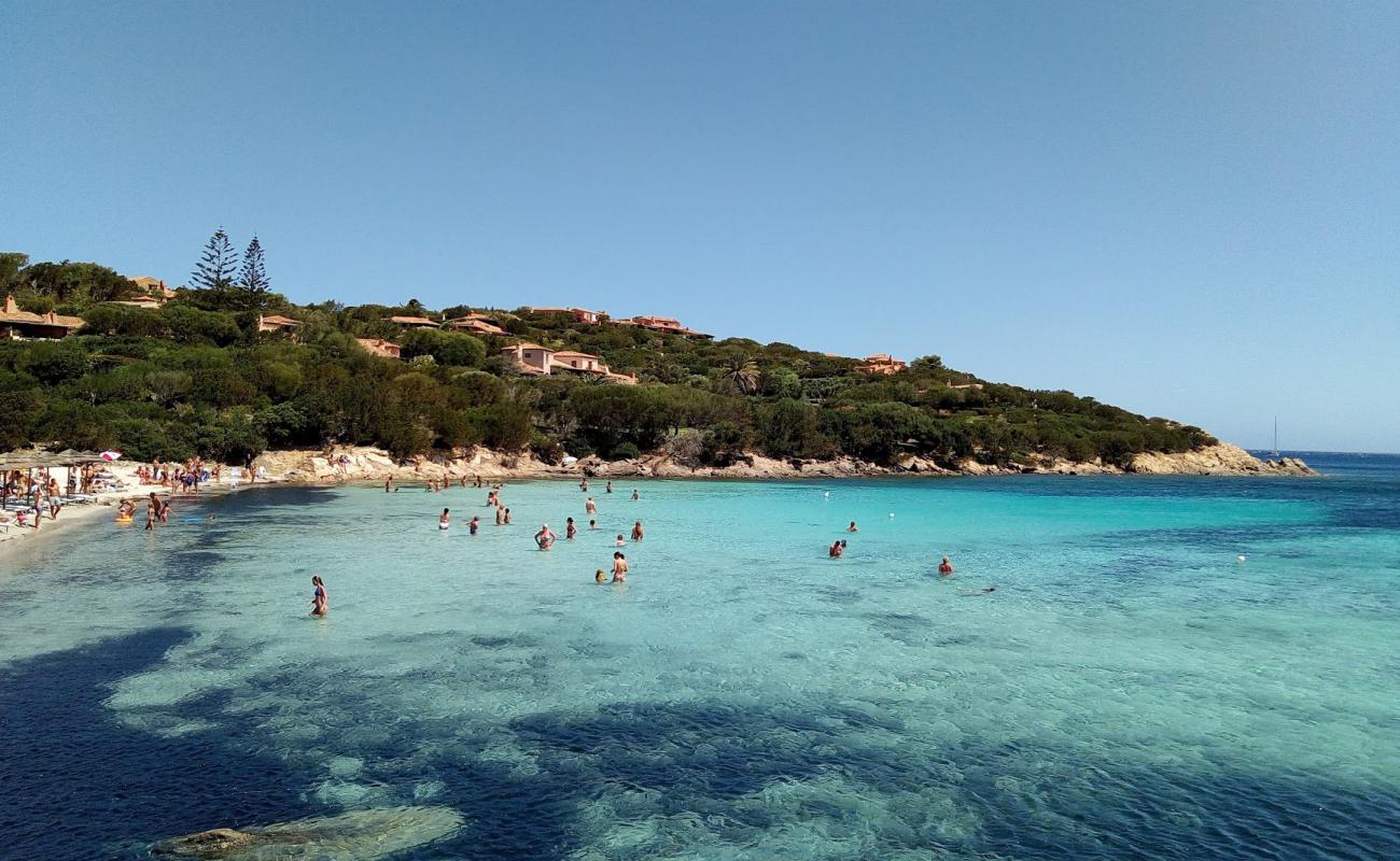 Photo de Spiaggia Cala Granu avec sable blanc de surface