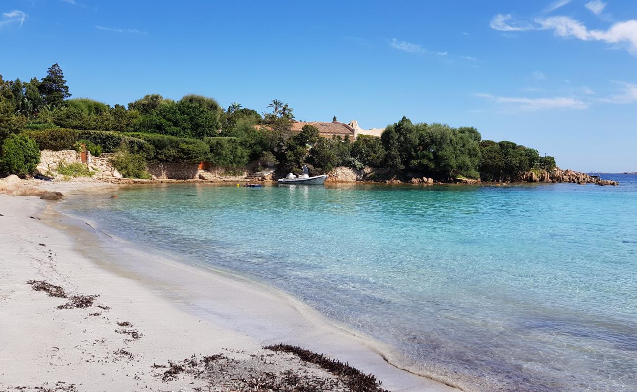 Photo de Spiaggia Piccolo Romazzino avec sable beige de surface