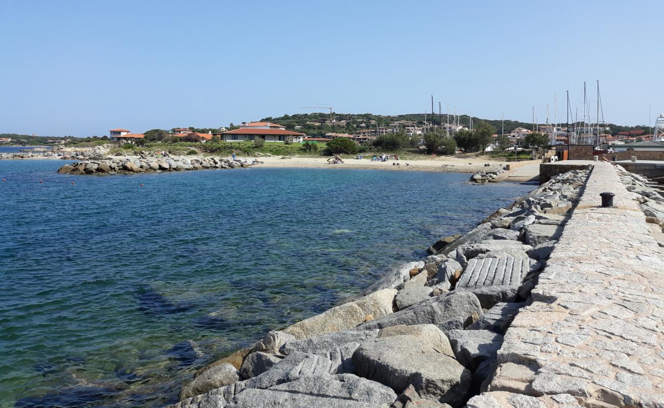 Photo de Spiaggia del Porto avec sable clair avec caillou de surface