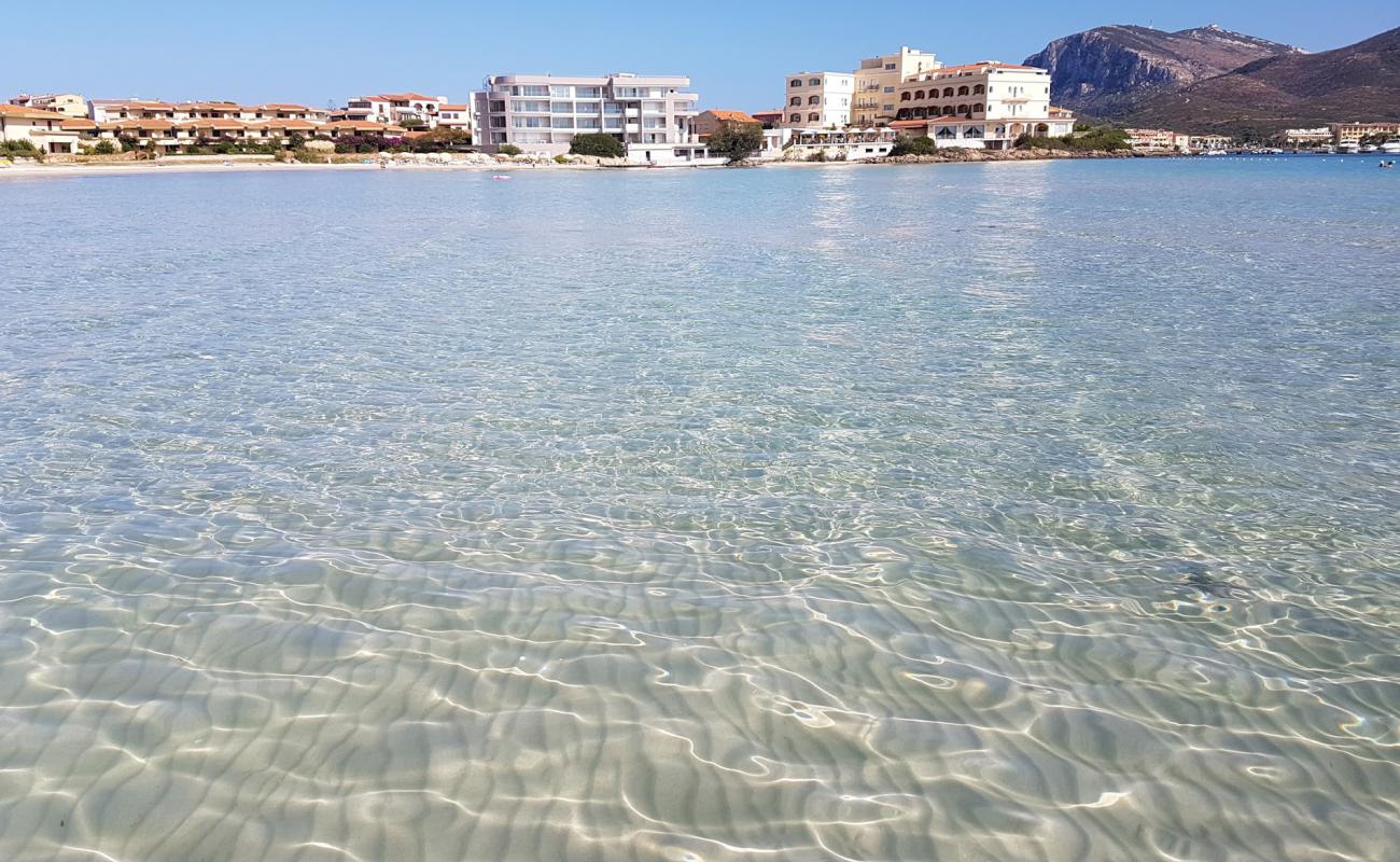 Photo de Plage Terza avec sable fin gris de surface